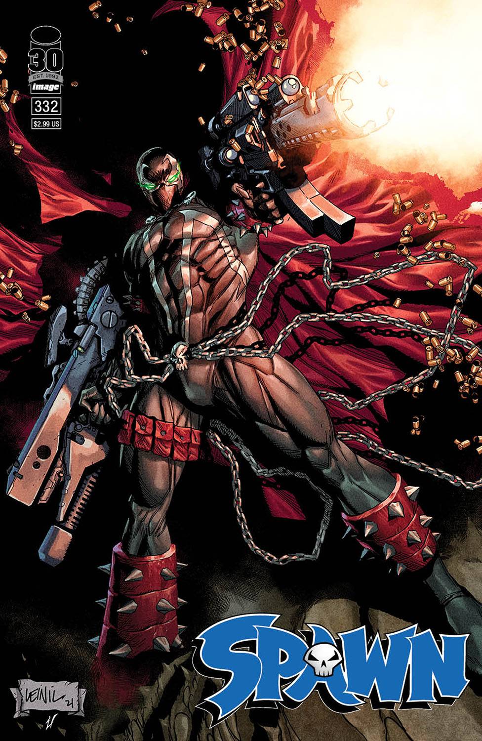 SPAWN #332 CVR A YU