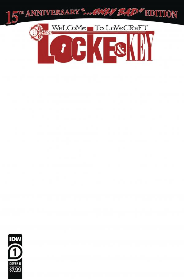 LOCKE & KEY WELCOME TO LOVECRAFT ANN ED #1 CVR D SKETCH (MR)