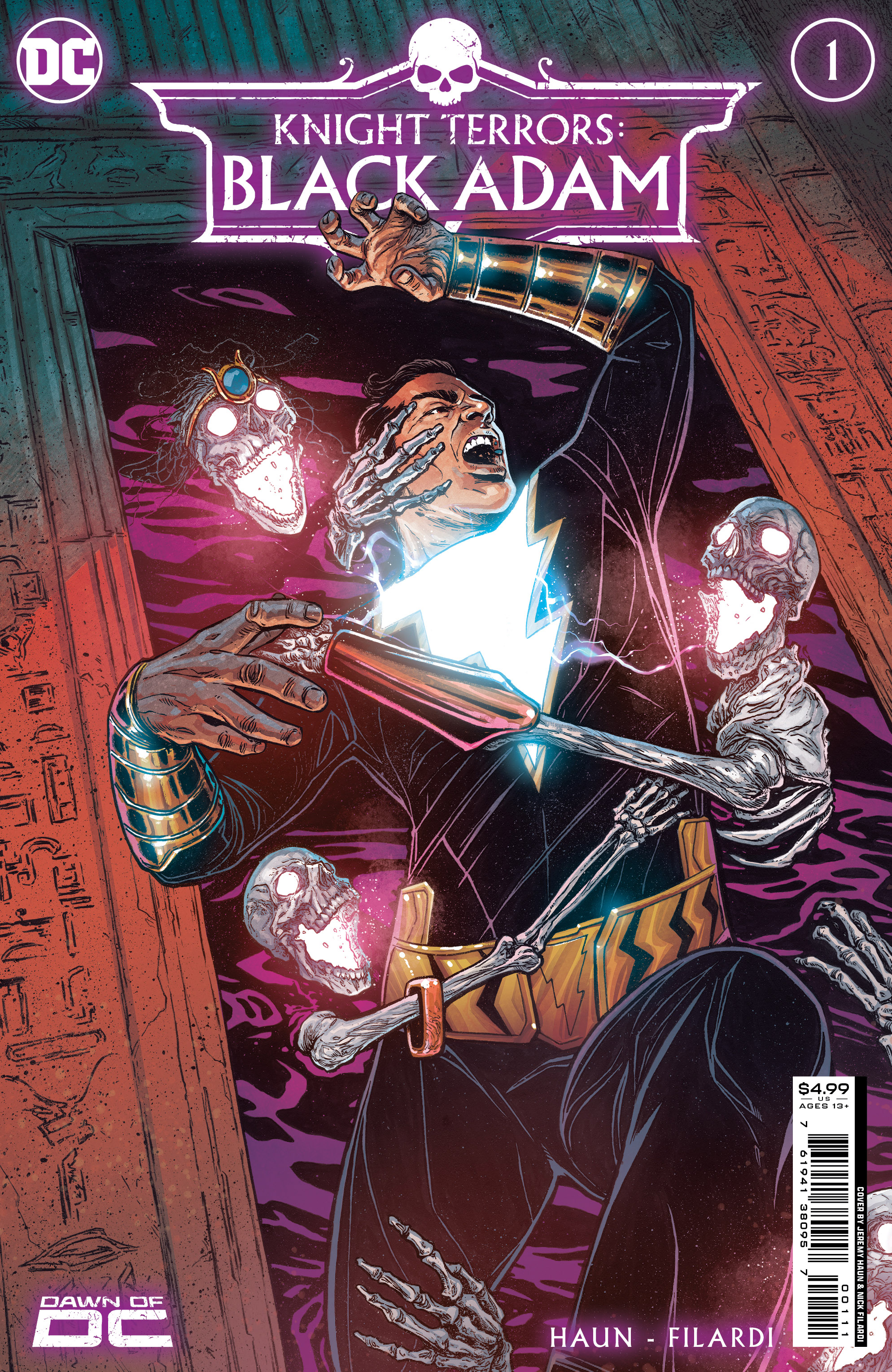 KNIGHT TERRORS BLACK ADAM #1 (OF 2) CVR A JEREMY HAUN