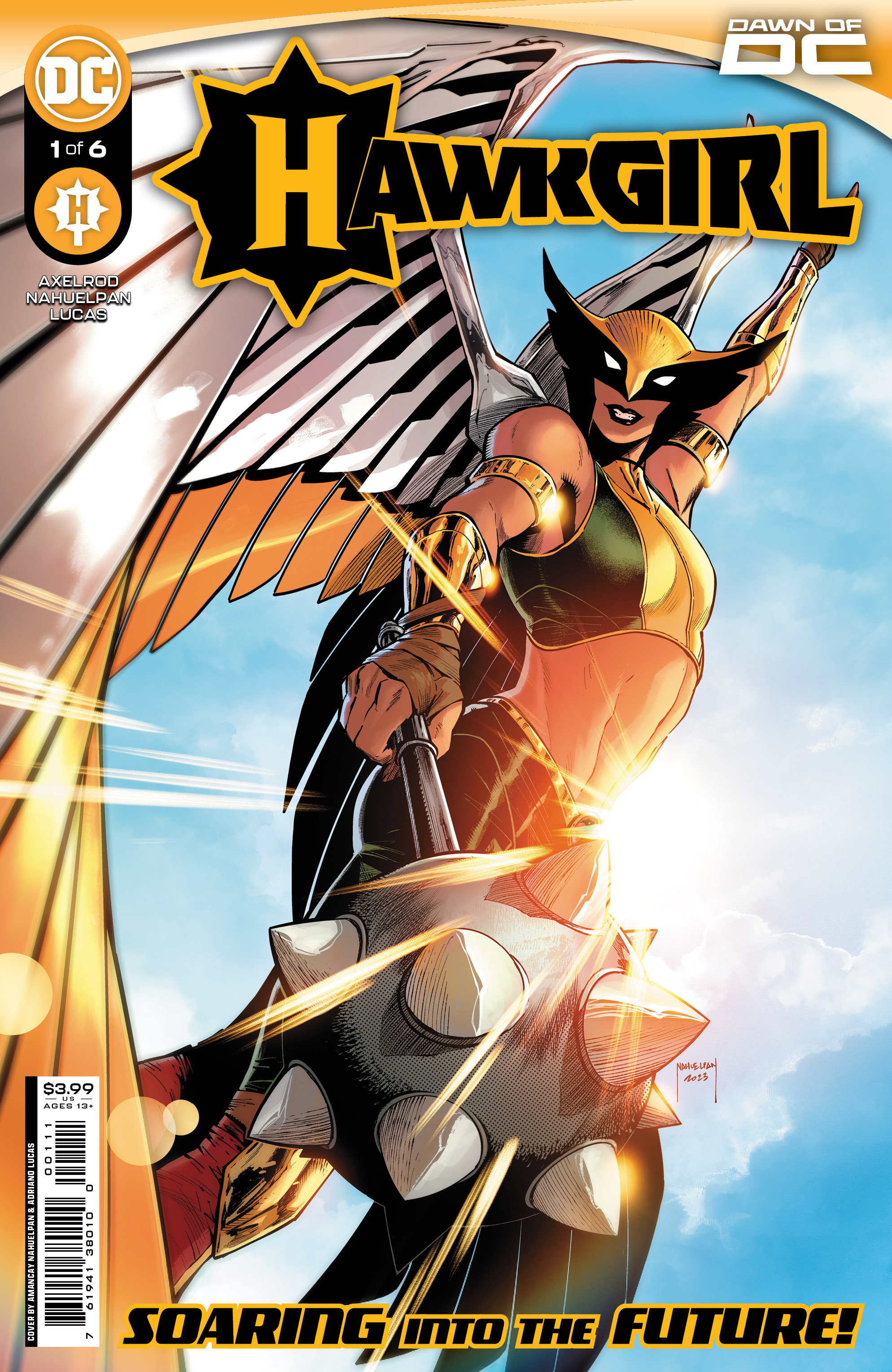 HAWKGIRL #1 (OF 6) CVR A AMANCAY NAHUELPAN