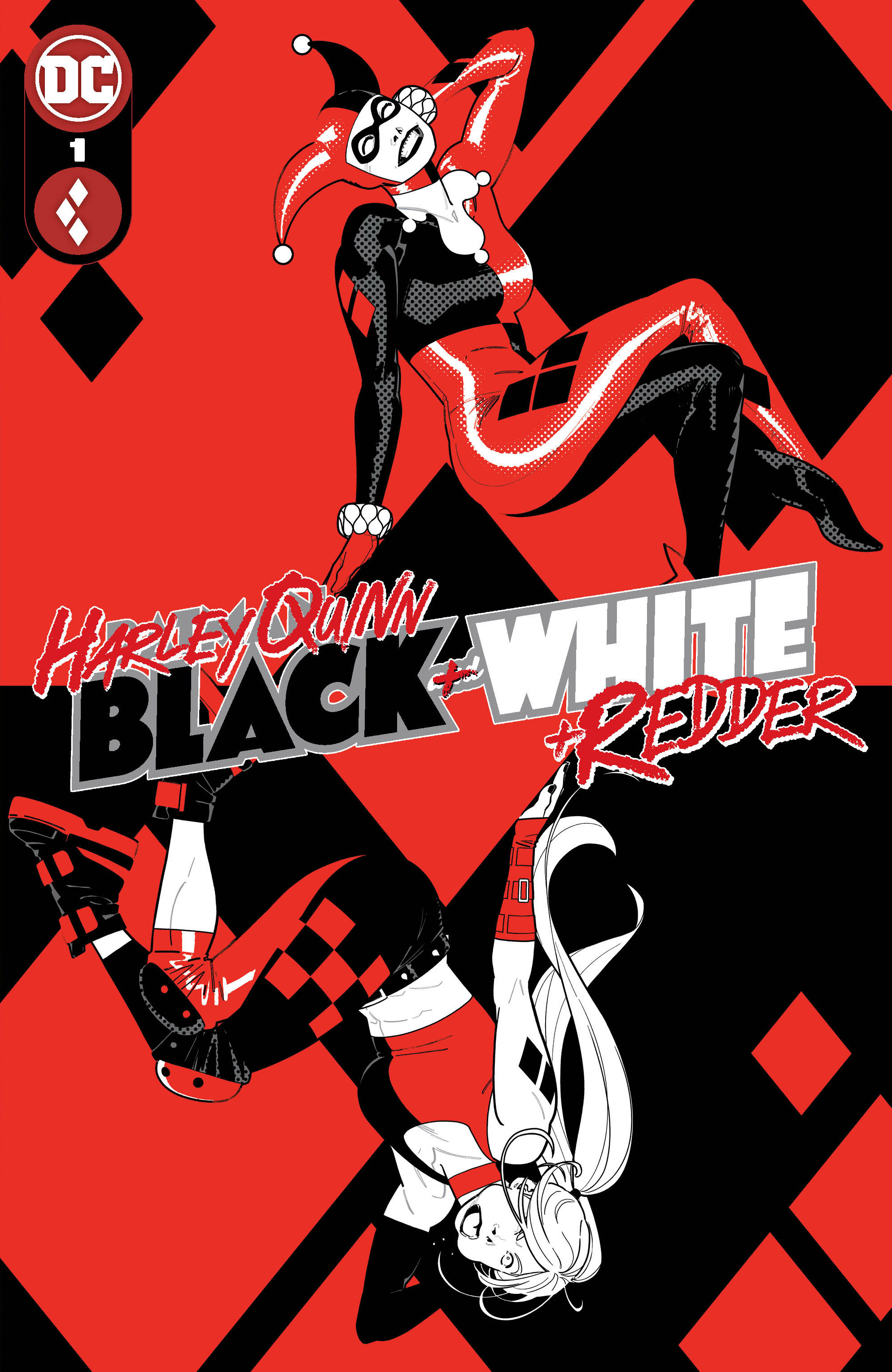 HARLEY QUINN BLACK WHITE REDDER #1 (OF 6) CVR A BRUNO REDONDO