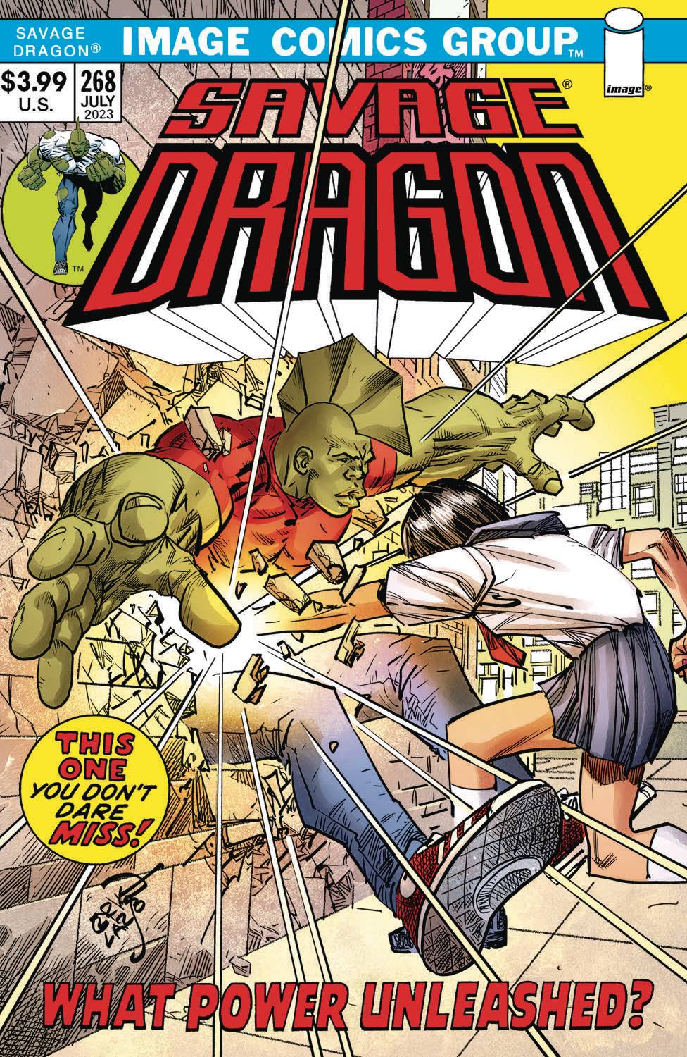 SAVAGE DRAGON #268 CVR B RETRO 70S TRADE DRESS (RES) (MR)