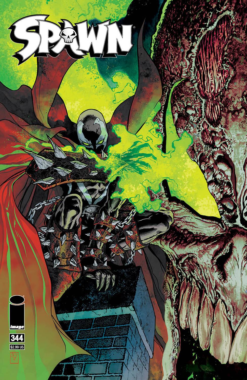 SPAWN #344 CVR A WILLIAMS III