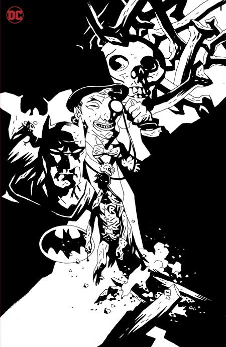 FROM THE DC VAULT DEATH IN THE FAMILY ROBIN LIVES #1 CVR C INC 1:25 MIKE MIGNOLA B&W VIRGIN  CARD STOCK VAR