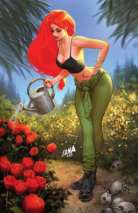 POISON IVY #24 CVR E INC 1:50 DAVID NAKAYAMA VIRGIN CARD STOCK VAR