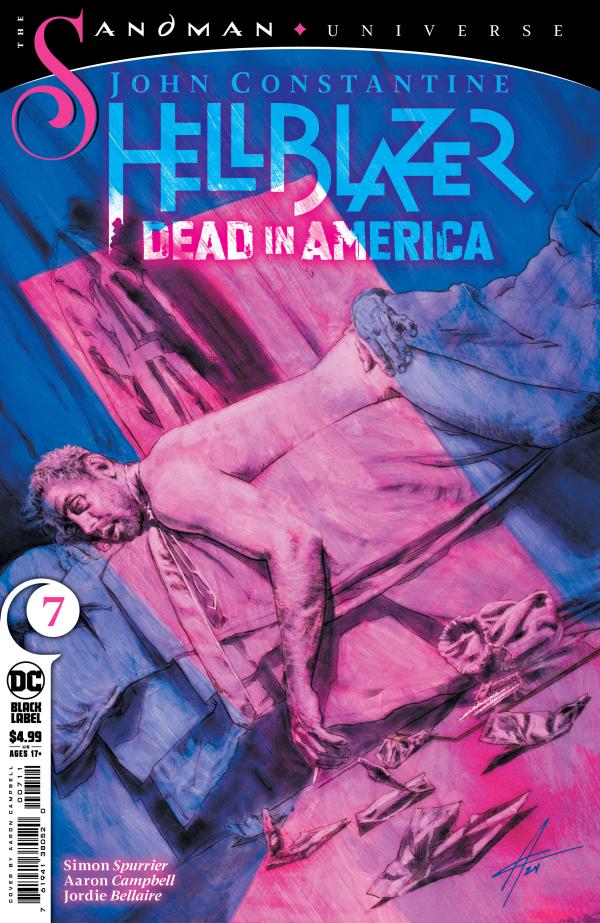 JOHN CONSTANTINE HELLBLAZER DEAD IN AMERICA #7 (OF 11) CVR A AARON CAMPBELL (MR)