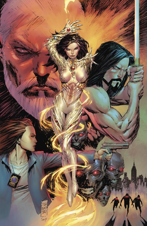 WITCHBLADE (2024) #1 CVR E INC 1:25 MARC SILVESTRI & ARIF PRIANTO VIRGIN VAR