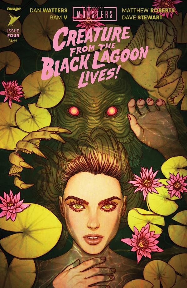 UNIVERSAL MONSTERS CREATURE FROM THE BLACK LAGOON LIVES! #4 (OF 4) CVR B JENNY FRISON VAR