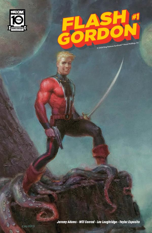 FLASH GORDON #1 CVR E INC 1:10 JOE CHIODO VAR