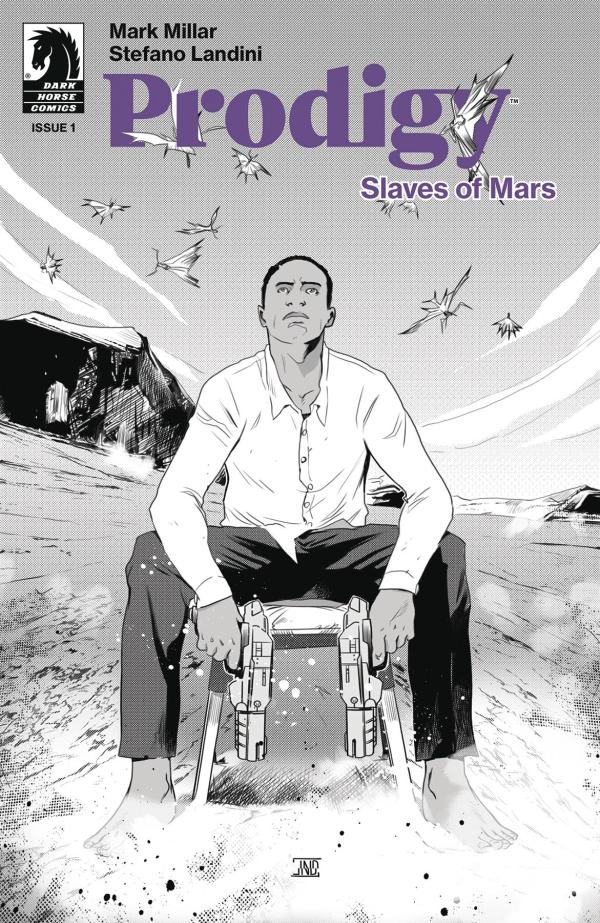 PRODIGY SLAVES OF MARS #1 CVR B B&W LANDINI (MR)