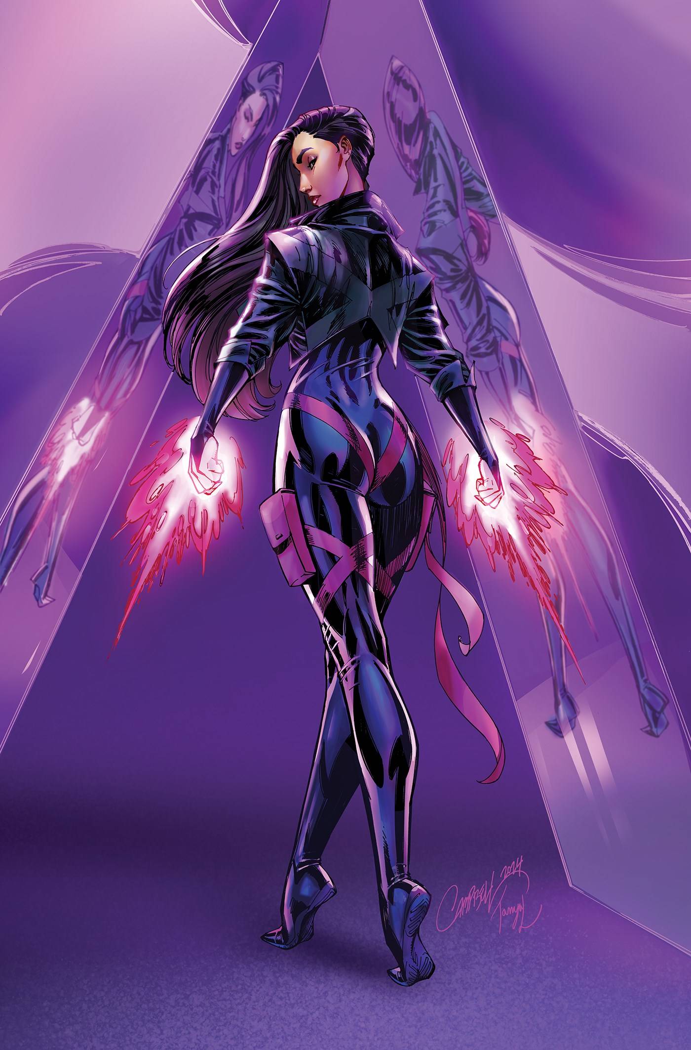 X-MEN #1 1:100 COPY INCV J SCOTT CAMPBELL PSYLOCKE VIR VAR