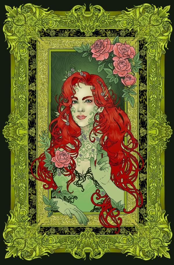 GOTHAM CITY SIRENS UNFIT FOR ORBIT #1 (OF 5) CVR F INC 1:25 HELEN MASK CARD STOCK VAR