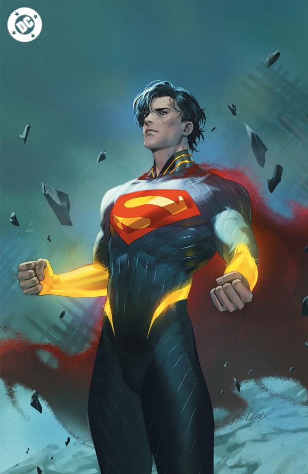 ABSOLUTE SUPERMAN #9 CVR E INC 1:50 LESLEY LEIRIX LI VIRGIN CARD STOCK VAR
