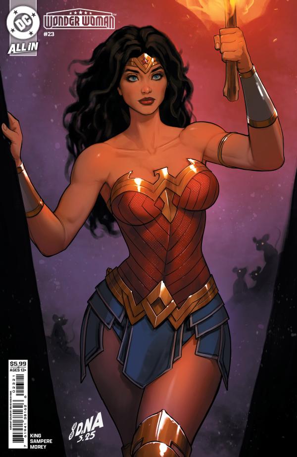 WONDER WOMAN #23 CVR B DAVID NAKAYAMA CARD STOCK VAR