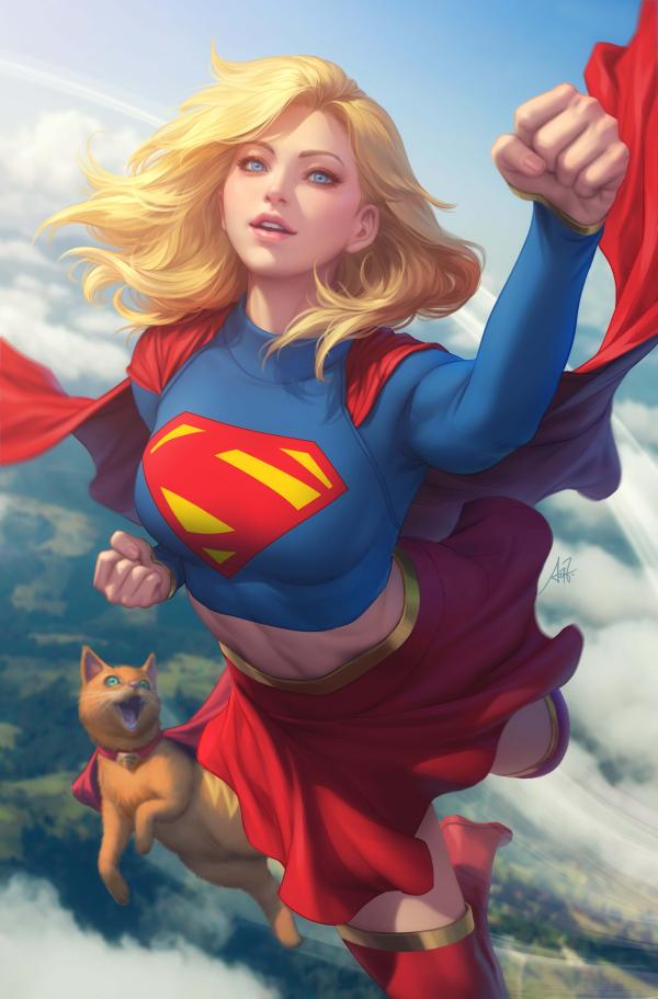SUPERGIRL #3 CVR B STANLEY ARTGERM LAU CARD STOCK VAR