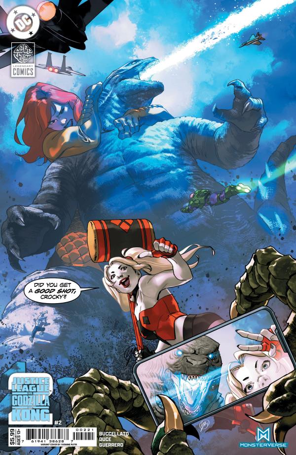 JUSTICE LEAGUE VS GODZILLA VS KONG 2 #2 (OF 7) CVR B YASMINE PUTRI CARD STOCK VAR