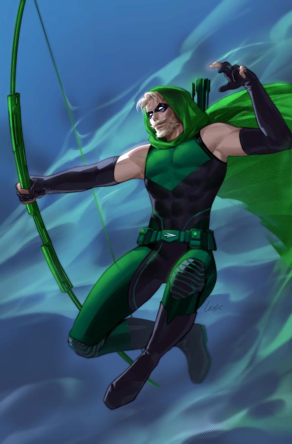 GREEN ARROW #26 CVR B LESLEY LEIRIX LI CARD STOCK VAR