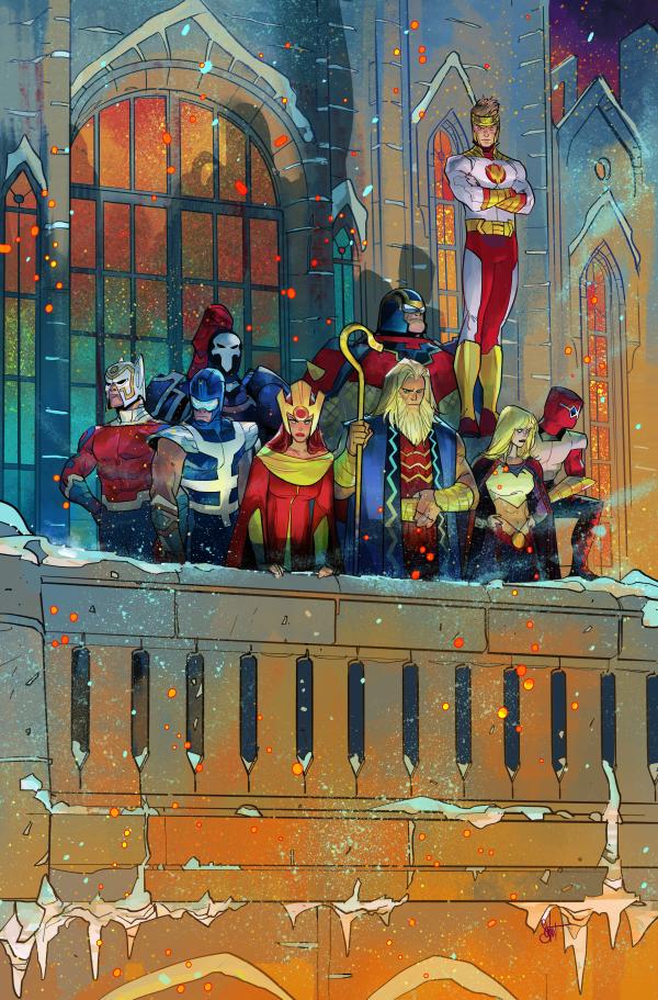 DC VS VAMPIRES WORLD WAR V #11 (OF 12) CVR A OTTO SCHMIDT