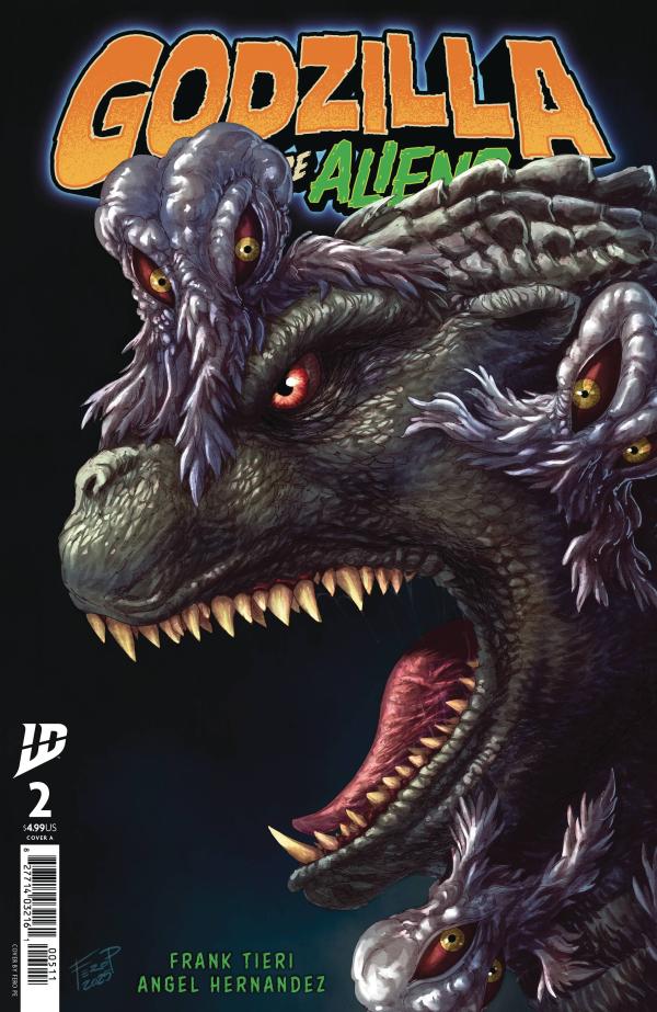 GOZILLA HERE THERE BE ALIENS #2 CVR A PE