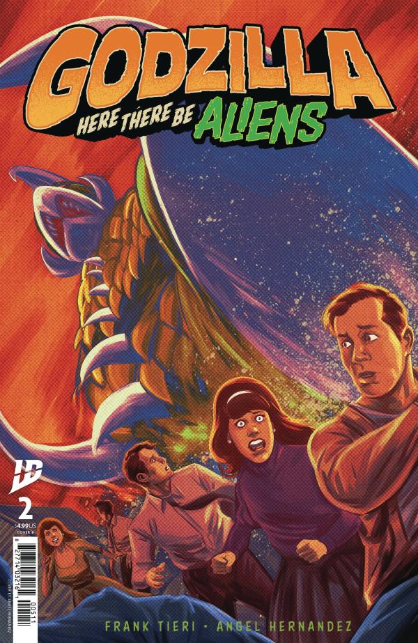 GOZILLA HERE THERE BE ALIENS #2 CVR B HERNANDEZ