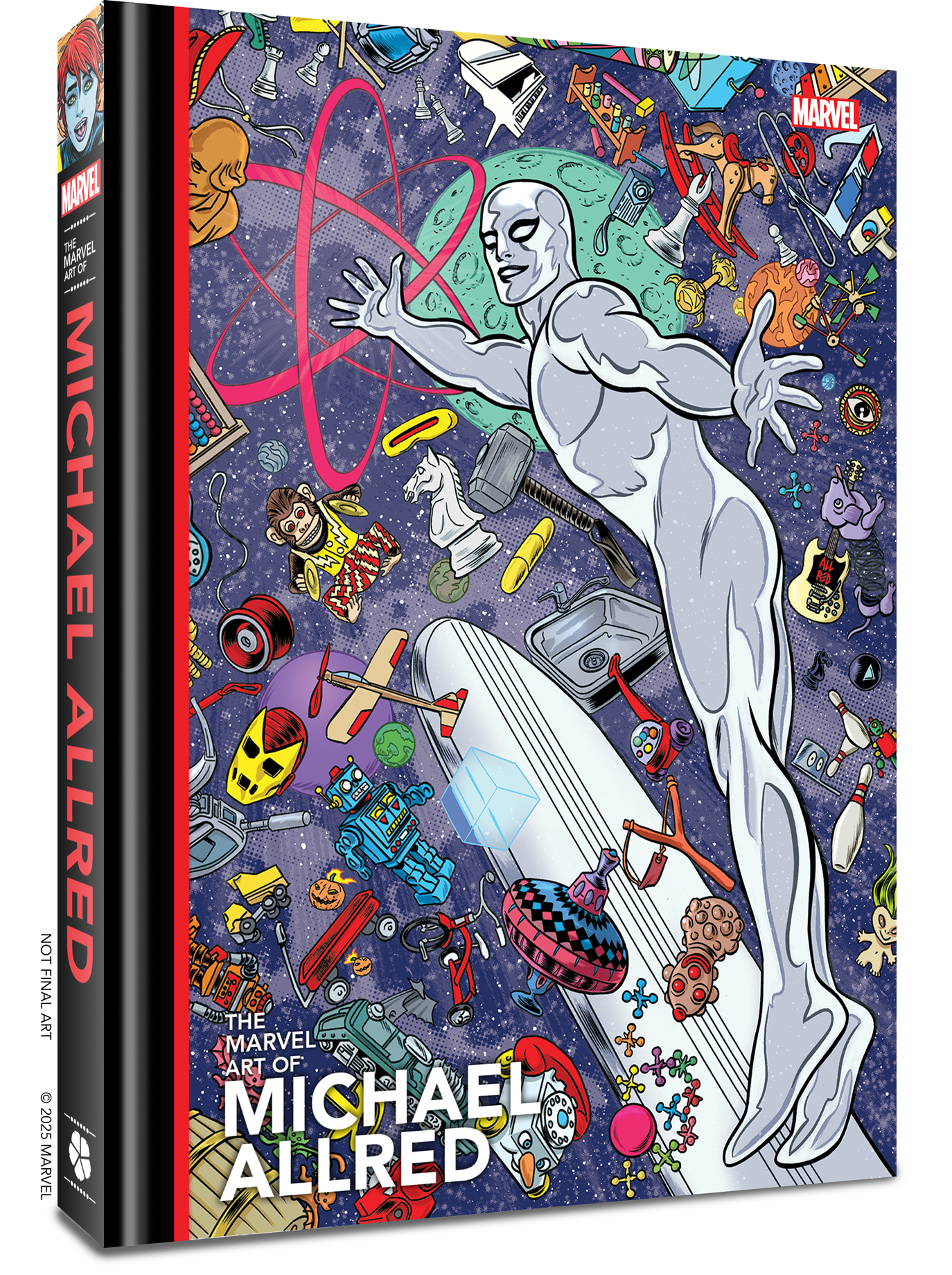 MARVEL ART OF MICHAEL ALLRED HC DIRECT MARKET ED