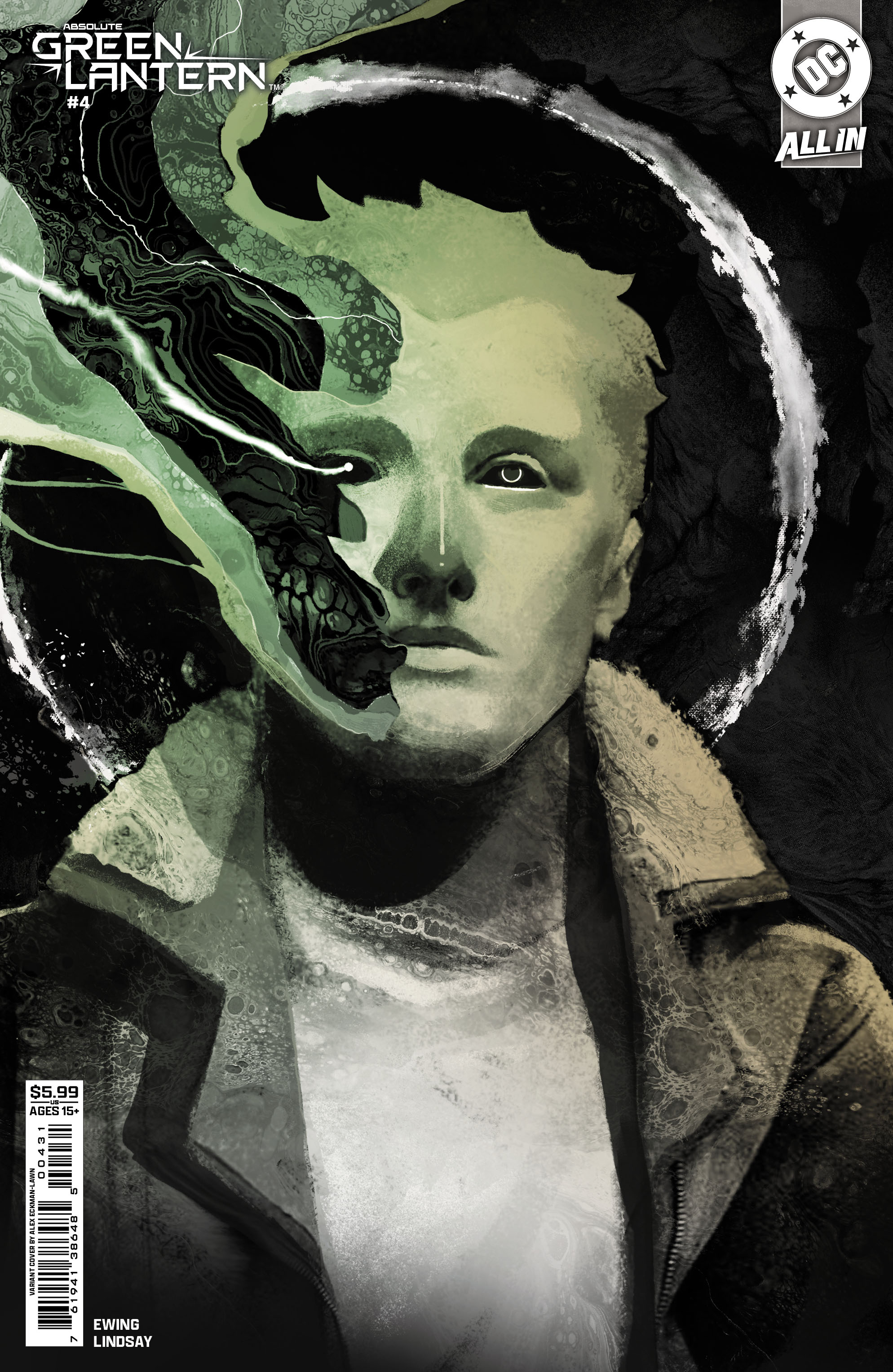 ABSOLUTE GREEN LANTERN #4 CVR C ALEX ECKMAN-LAWN CARD STOCK VAR