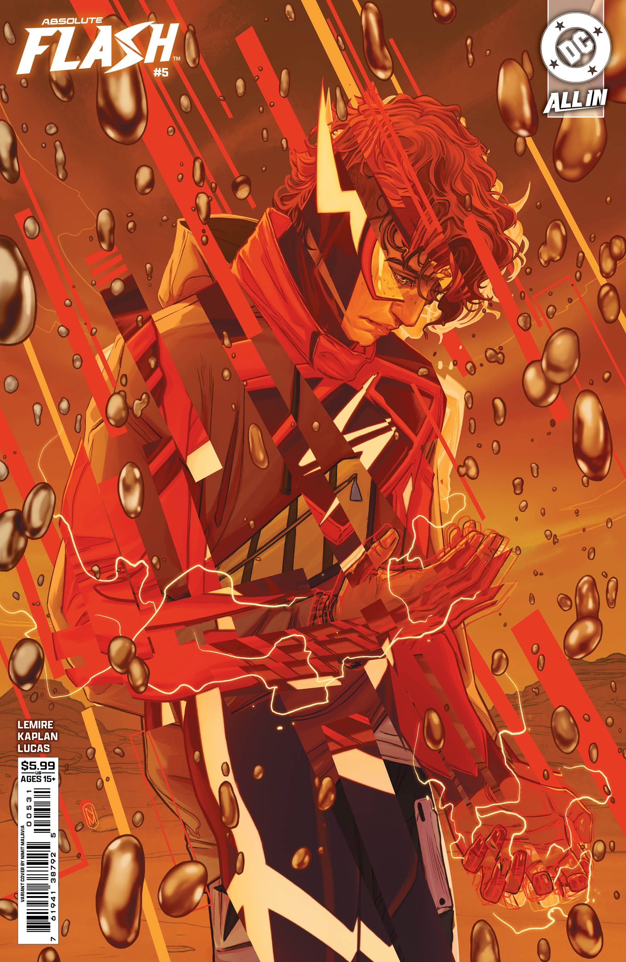 ABSOLUTE FLASH #5 CVR C NIMIT MALAVIA CARD STOCK VAR