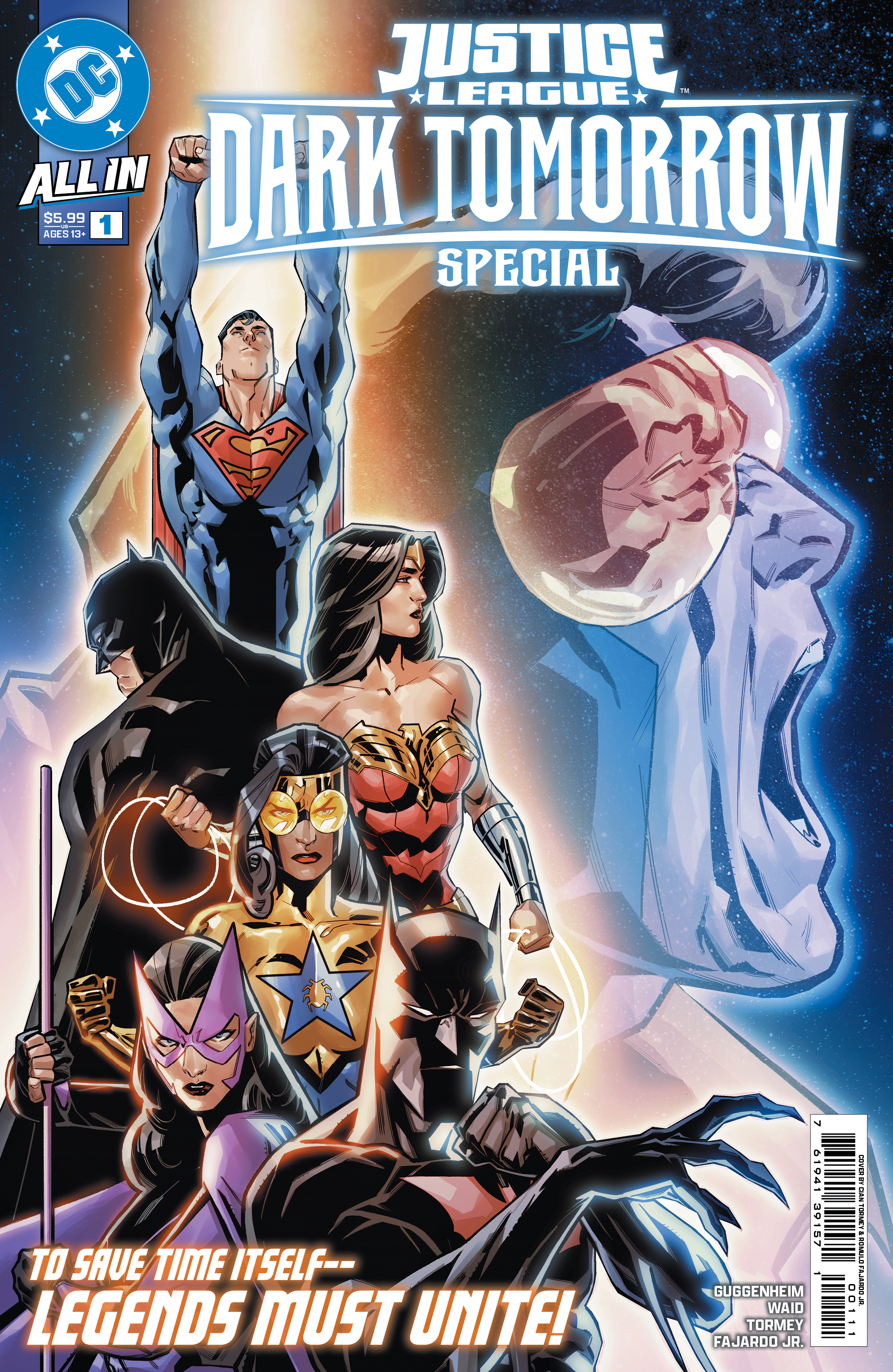 JUSTICE LEAGUE DARK TOMORROW SPECIAL #1 (ONE SHOT) CVR A CIAN TORMEY