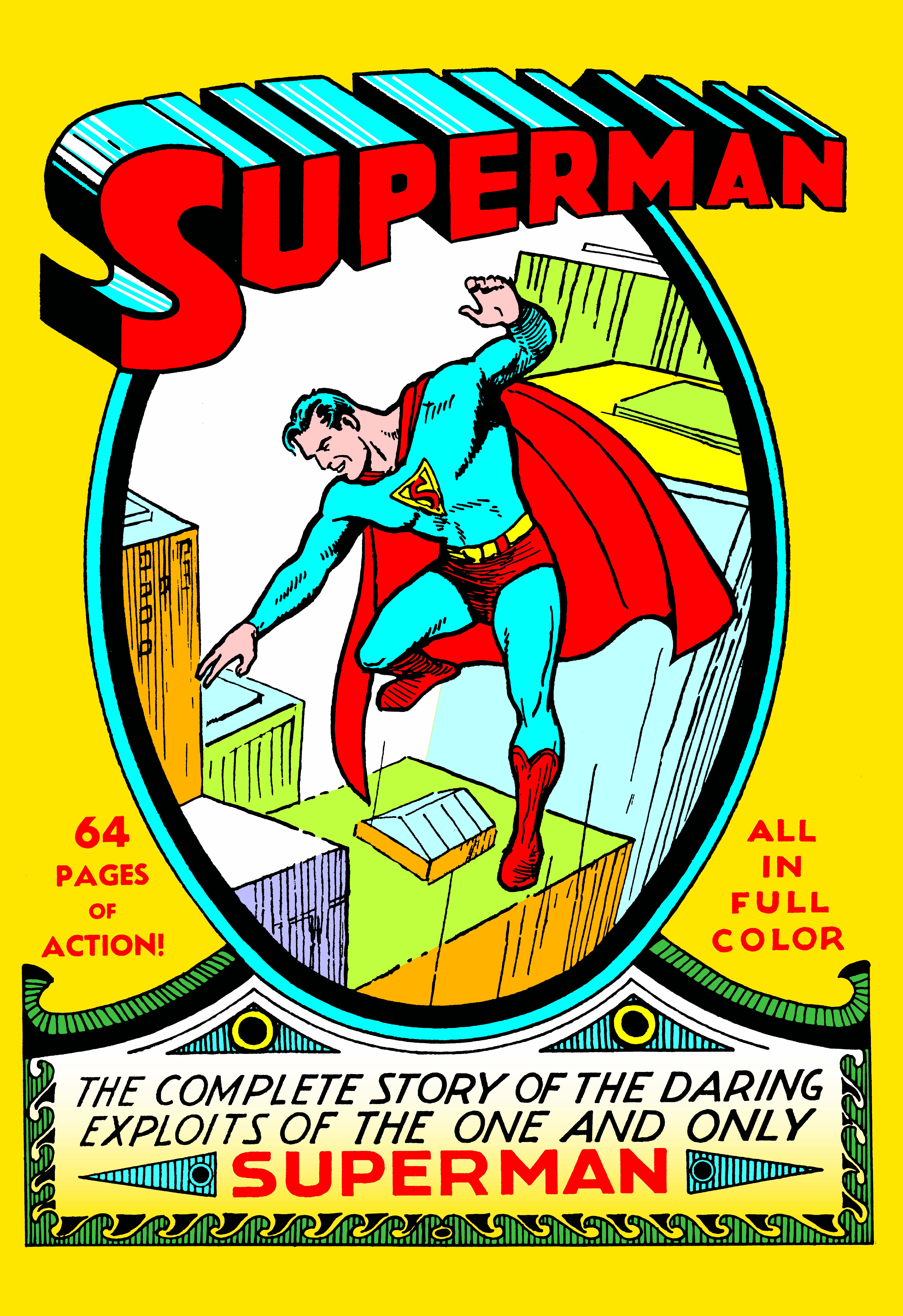 SUPERMAN #1 FACSIMILE EDITION CVR A JOE SCHUSTER & LEO O MEALIA