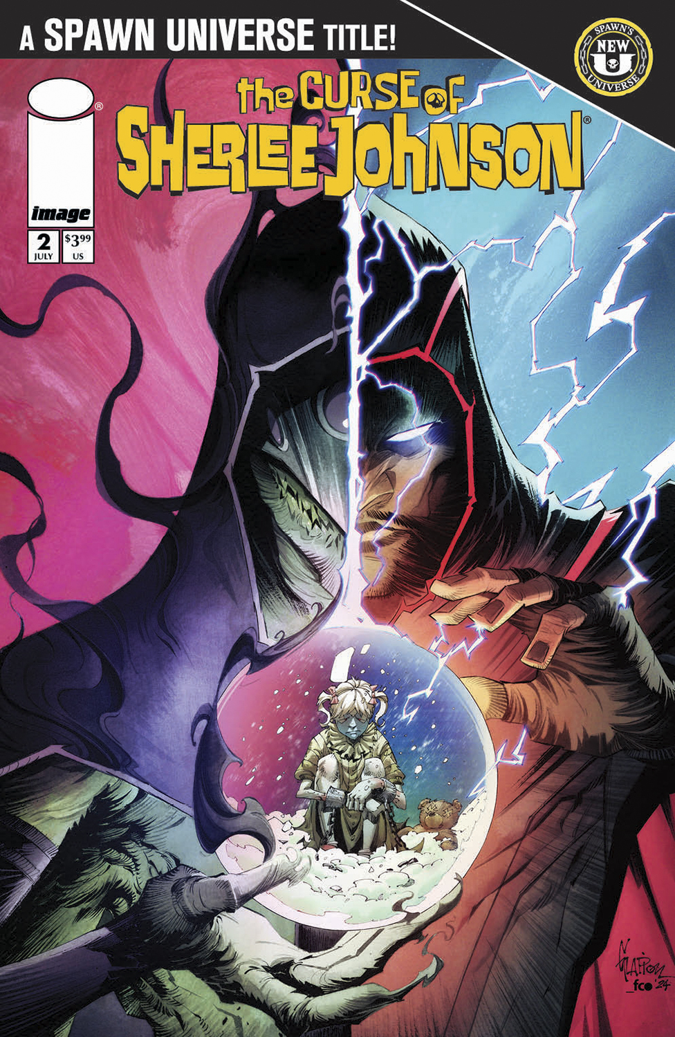 SPAWN THE CURSE OF SHERLEE JOHNSON #2 CVR A JONATHAN GLAPION