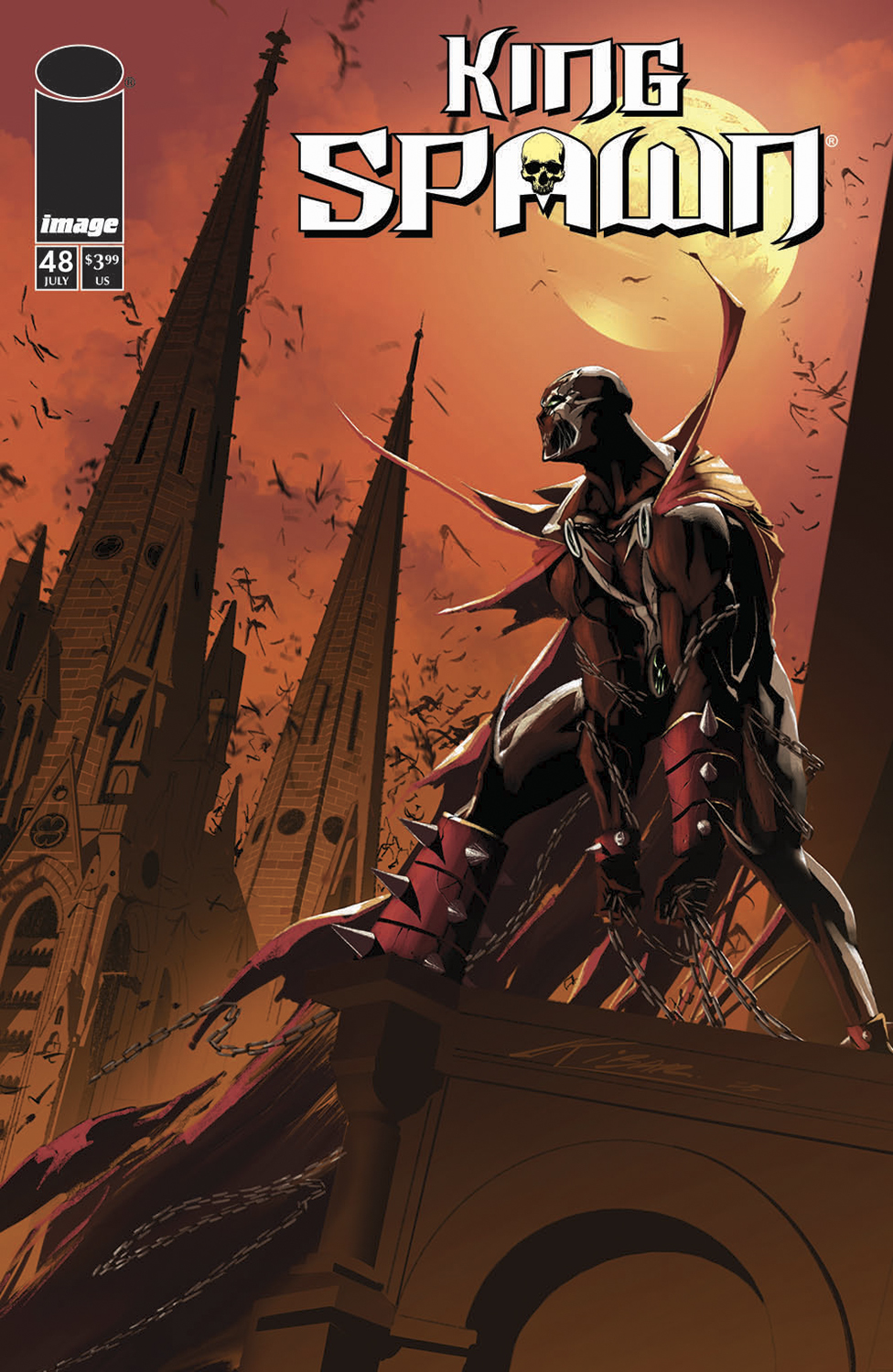 KING SPAWN #48 CVR A KIBAR