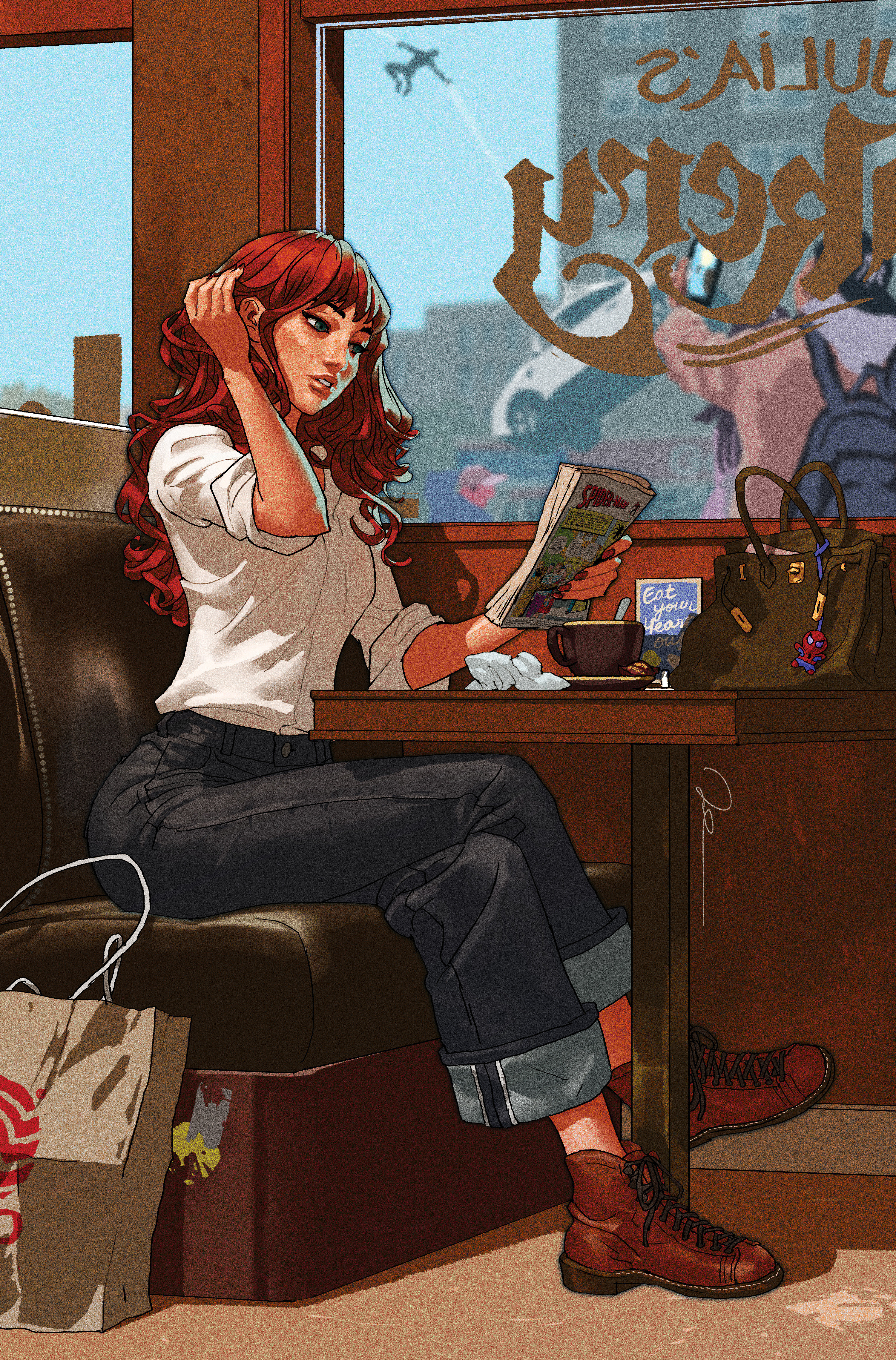 ULTIMATE SPIDER-MAN #19 GERALD PAREL MARY JANE VIRGIN VARIANT [1:100]