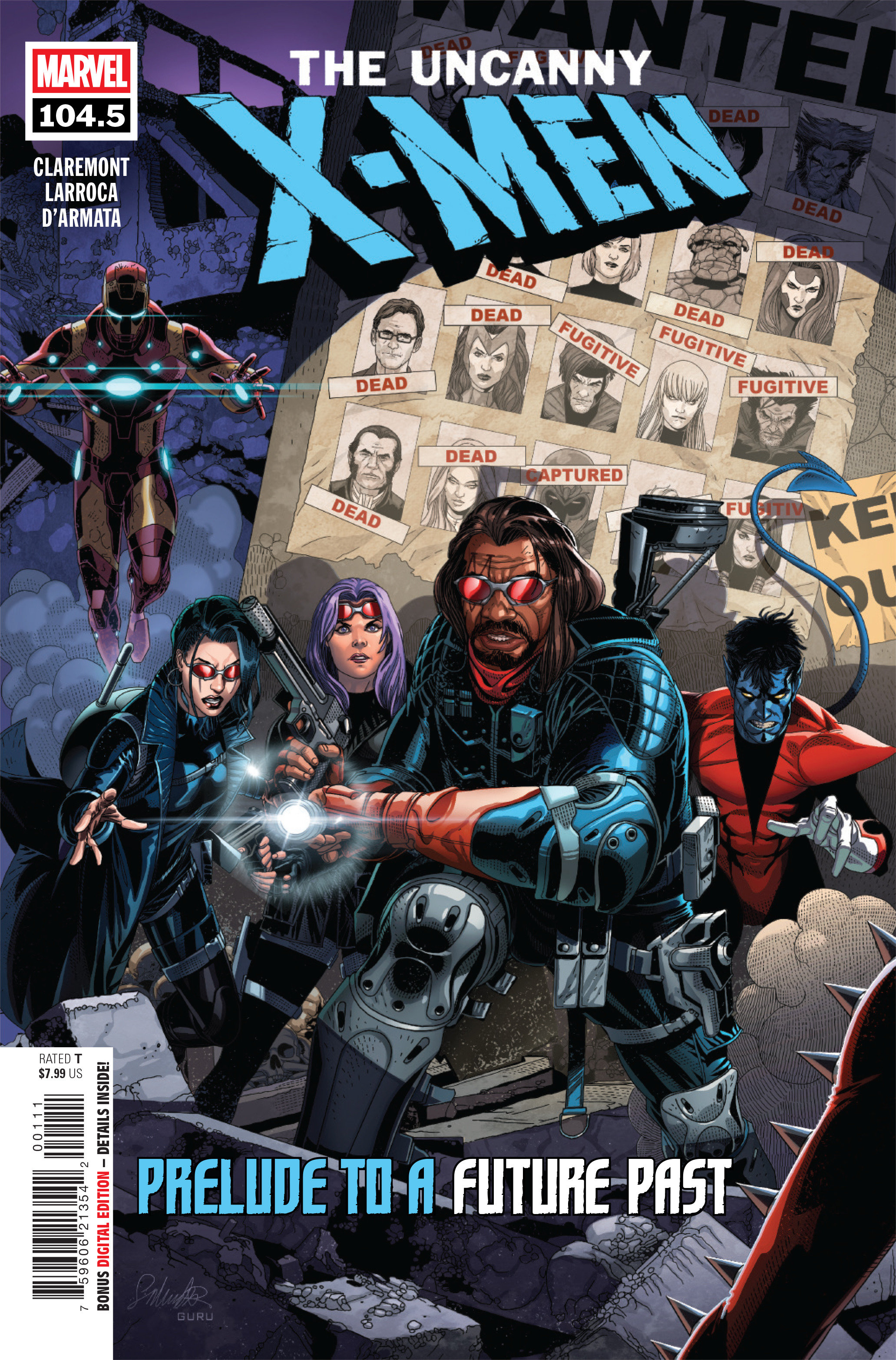 X-MEN BY CHRIS CLAREMONT: PRELUDE TO A FUTURE PAST #1