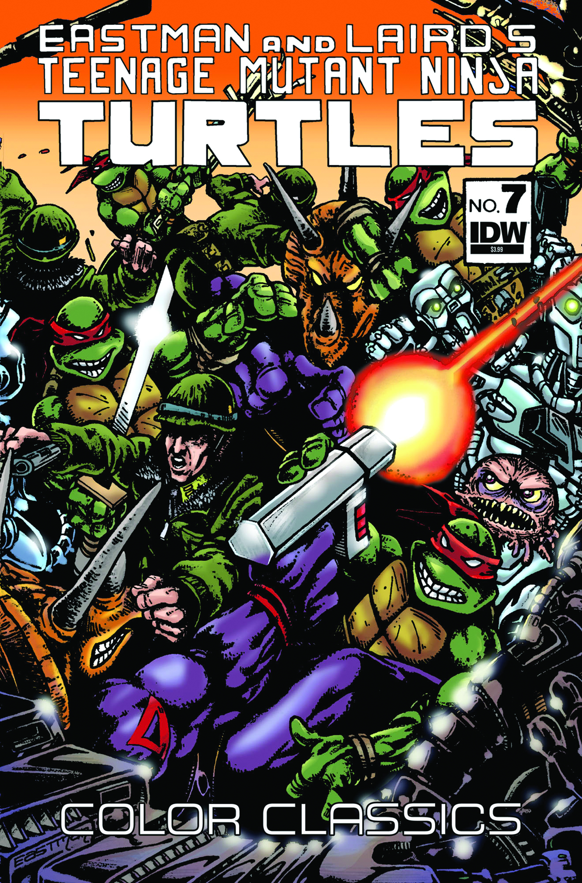 TEENAGE MUTANT NINJA TURTLES COLOR CLASSICS #7