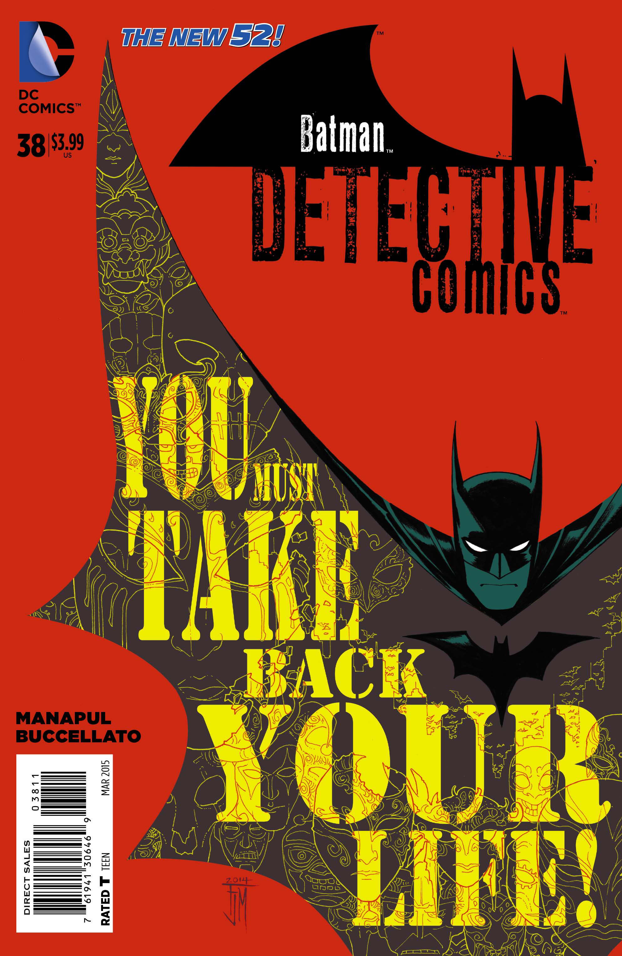 DETECTIVE COMICS #38 N52