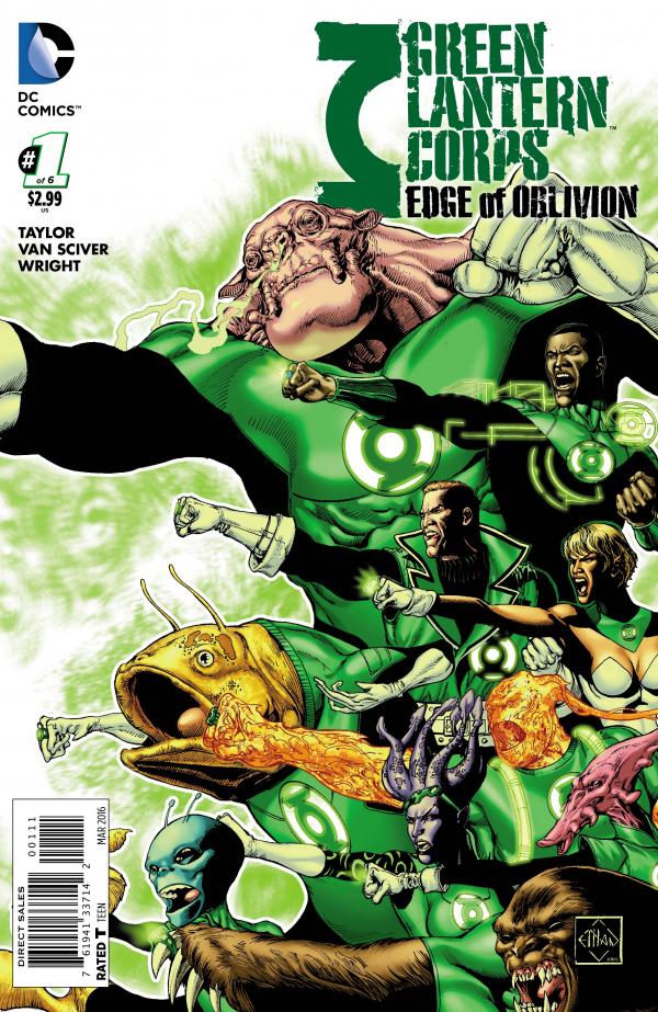 GREEN LANTERN CORPS EDGE OF OBLIVION #1