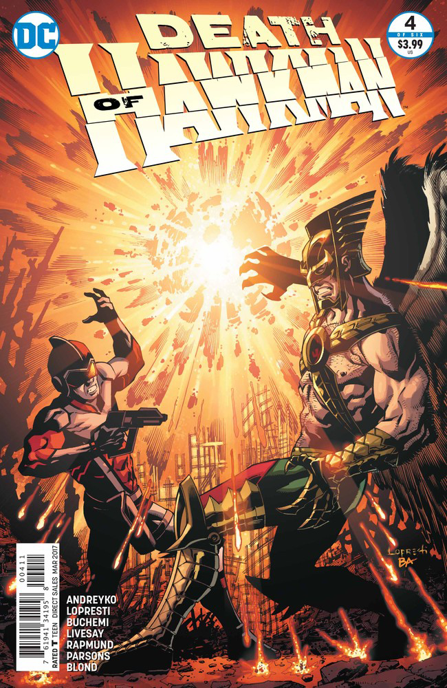 DEATH OF HAWKMAN #4 (OF 6)