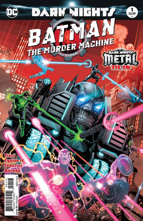 BATMAN THE MURDER MACHINE #1 3RD PTG METAL