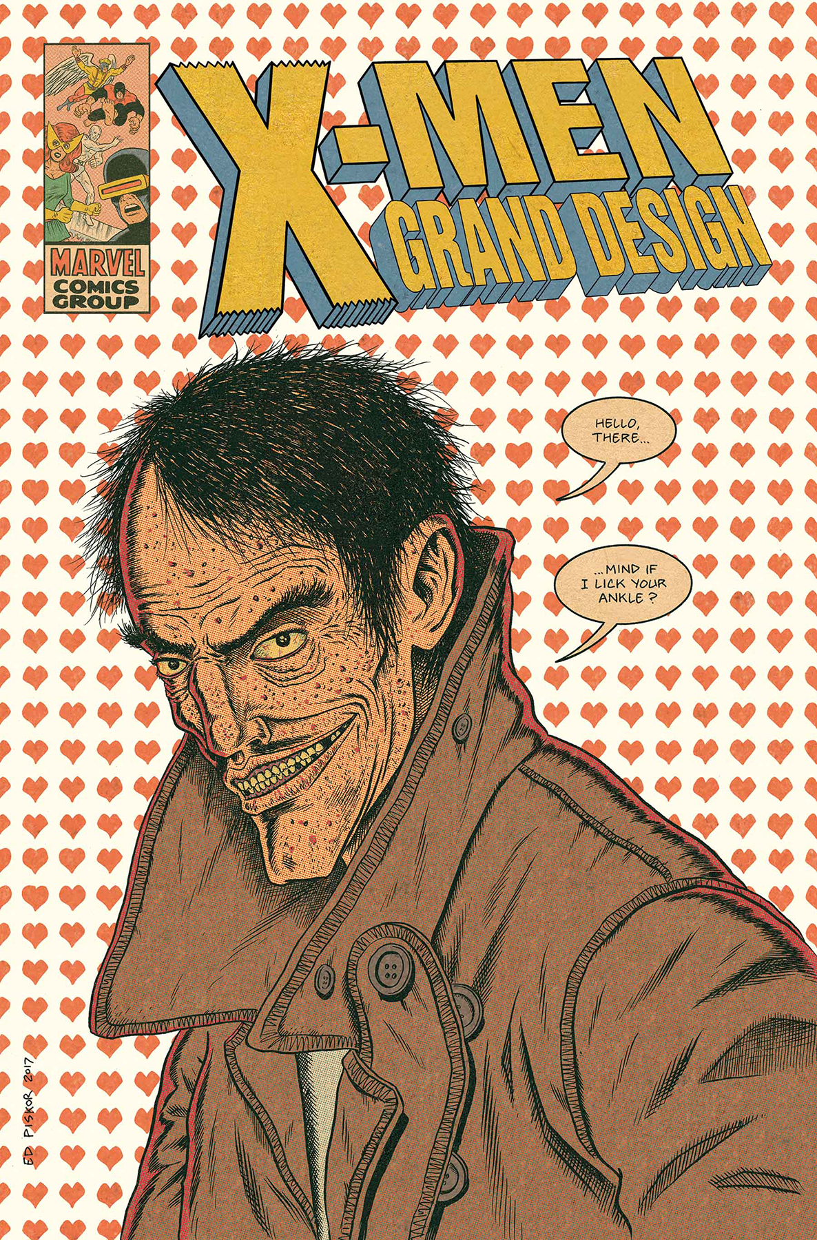 X-MEN GRAND DESIGN #2 PISKOR CHARACTER VAR