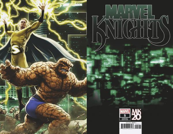 MARVEL KNIGHTS 20TH #5 ANDREWS CONNECTING VAR