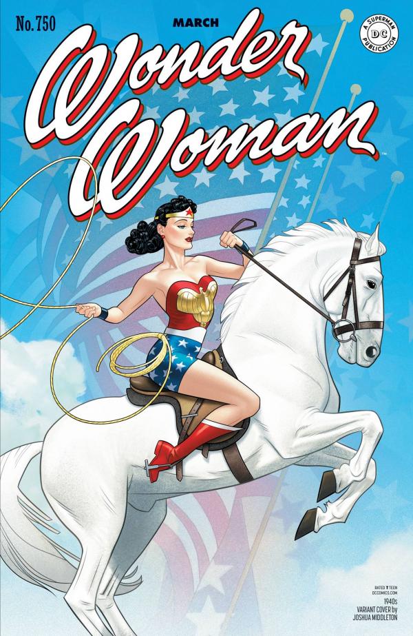 WONDER WOMAN #750 1940S VAR ED 