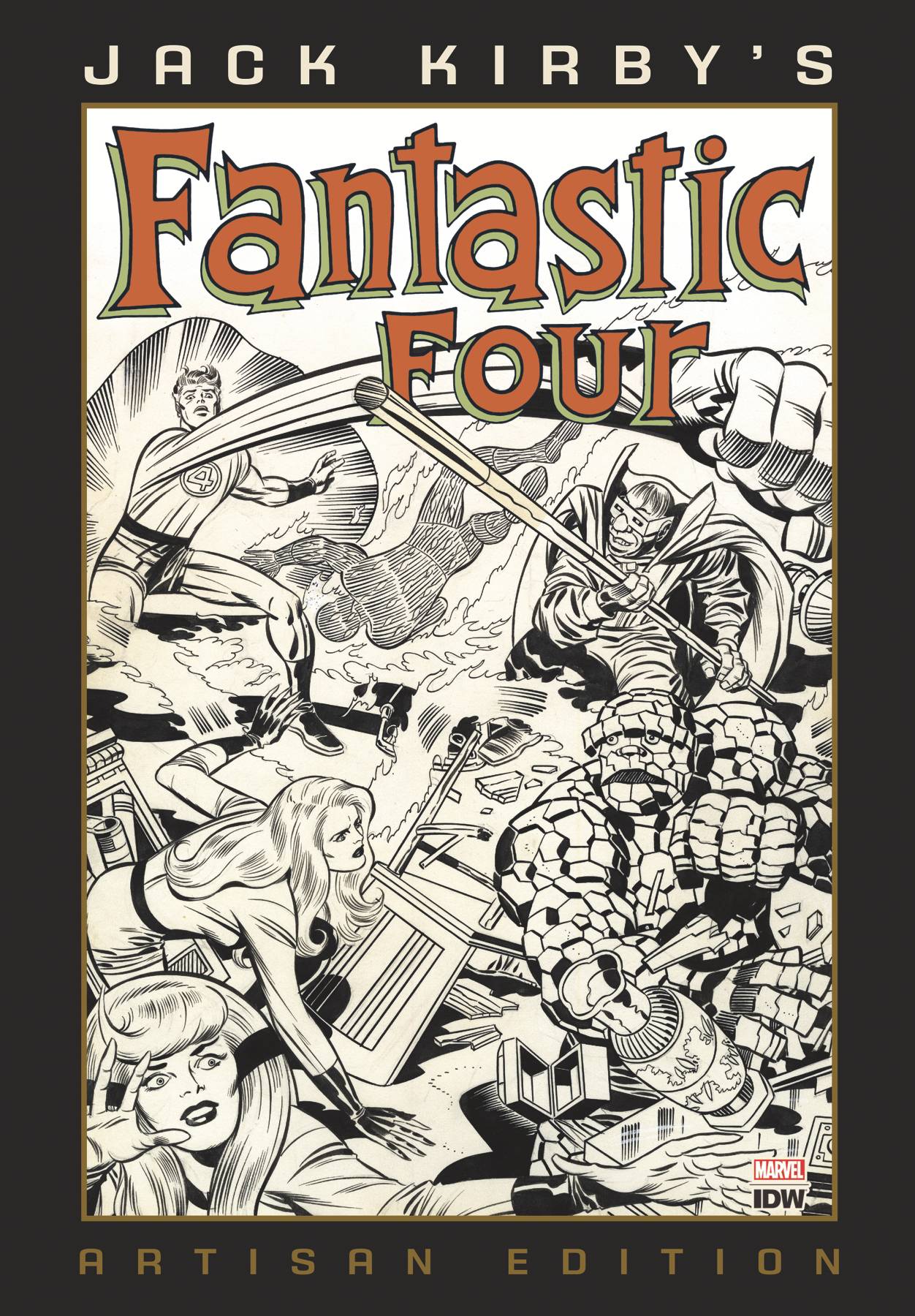 JACK KIRBY FANTASTIC FOUR ARTISAN ED HC