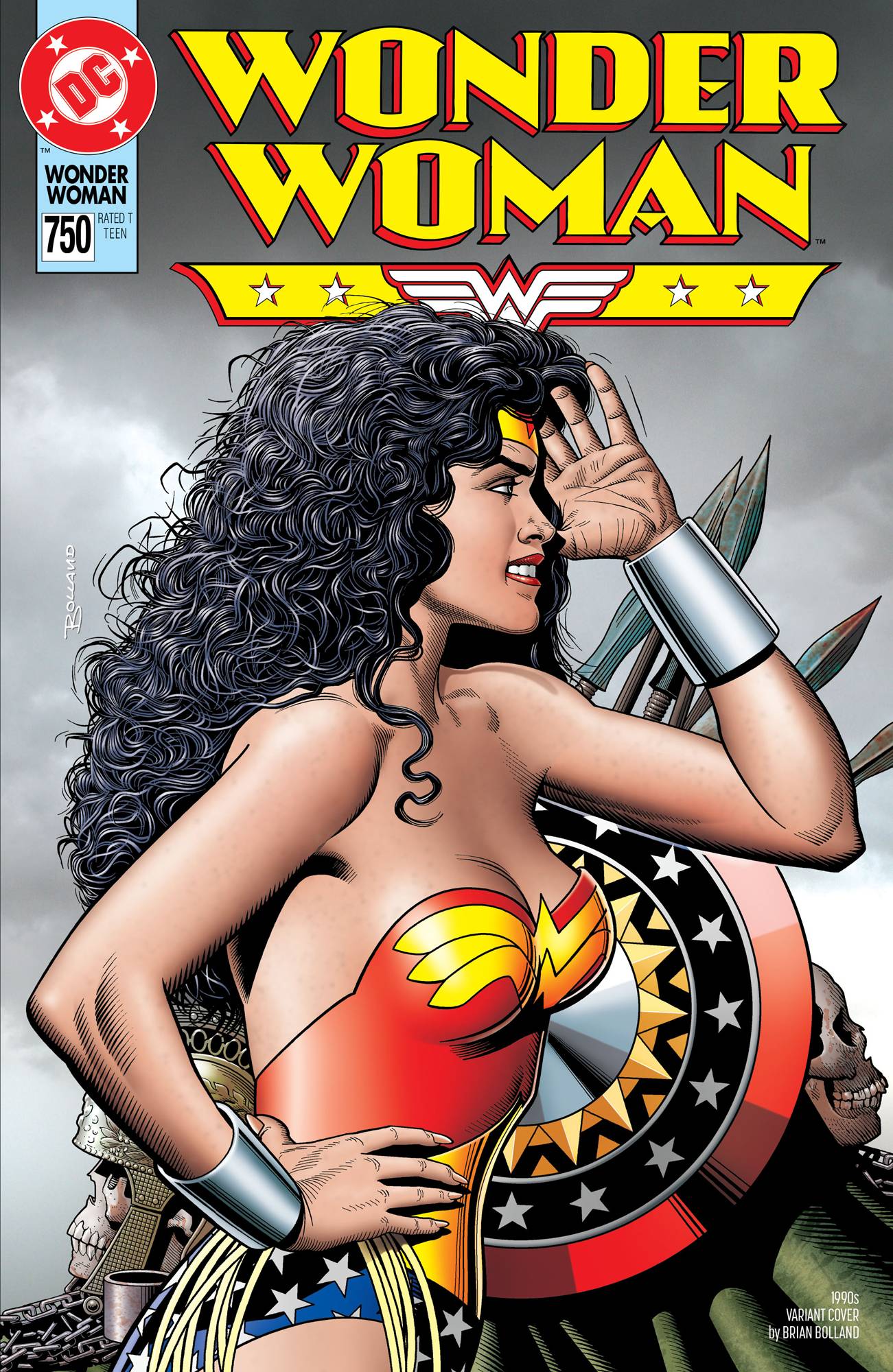 WONDER WOMAN #750 1990S VAR ED 