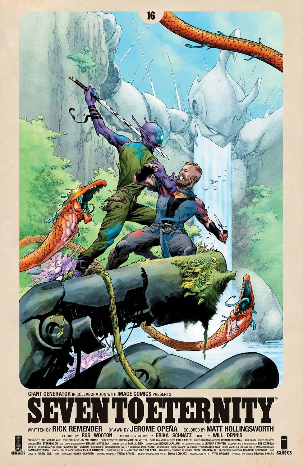 SEVEN TO ETERNITY #16 CVR A OPENA & HOLLINGSWORTH