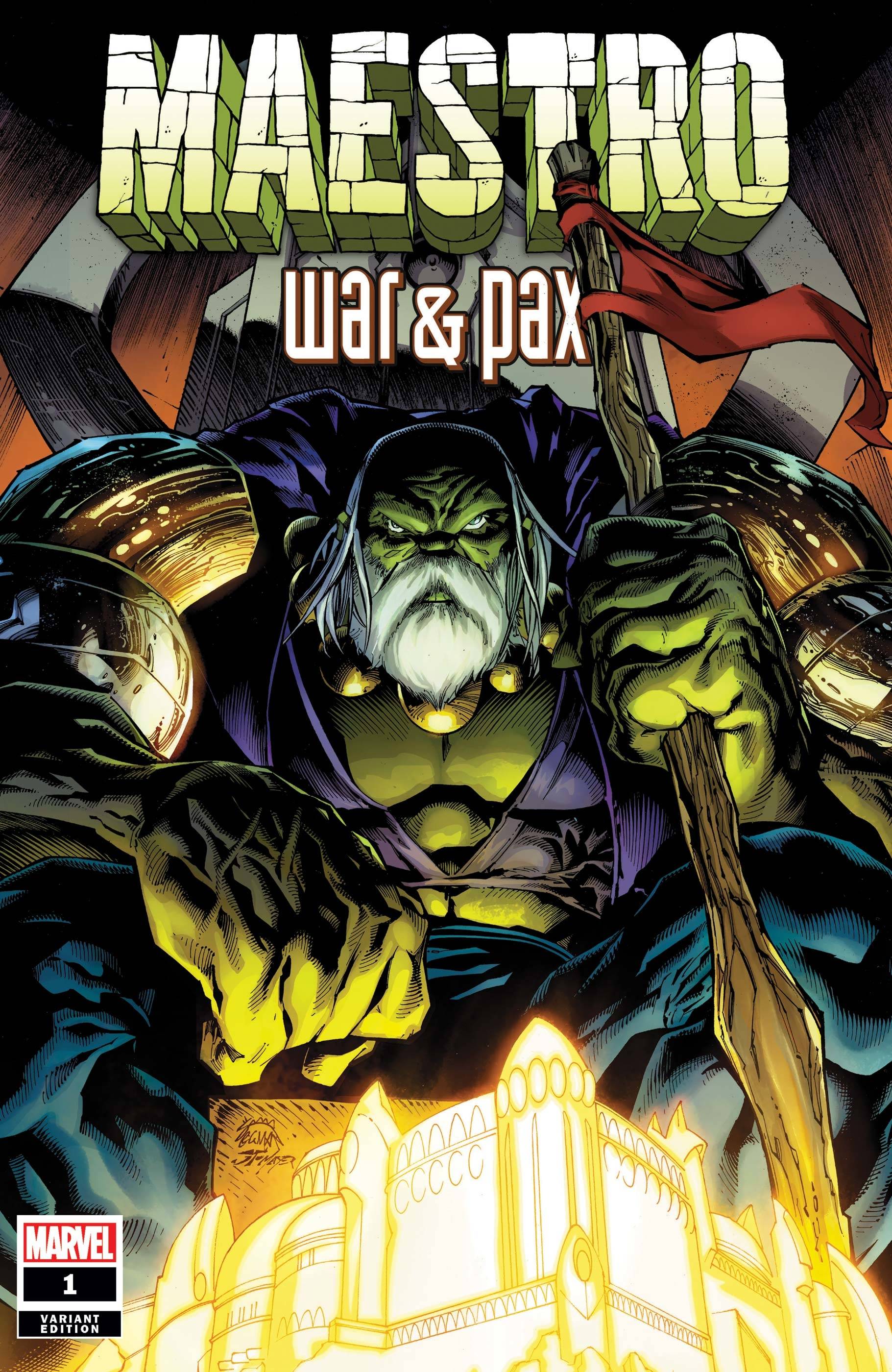 MAESTRO WAR AND PAX #1 (OF 5) STEGMAN VAR