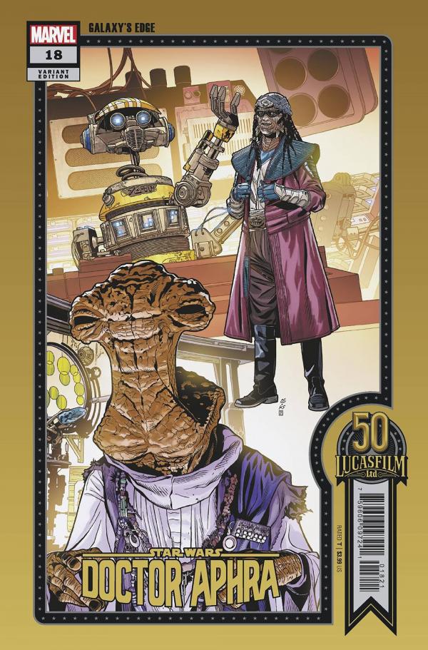STAR WARS DOCTOR APHRA #18 SPROUSE LUCASFILM 50TH VAR