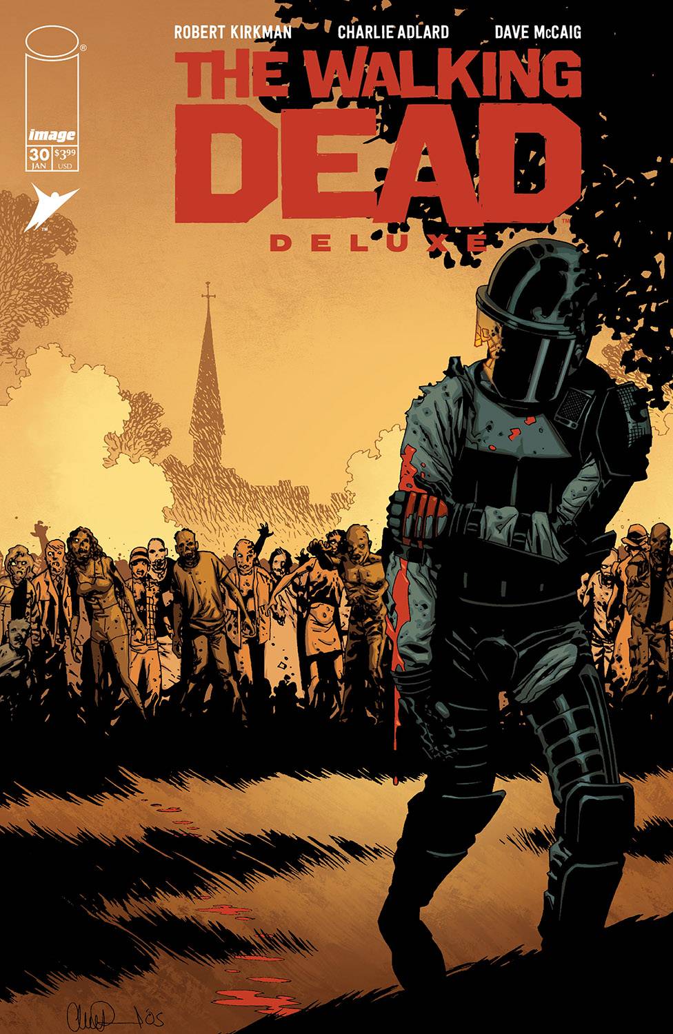 WALKING DEAD DLX #30 CVR B ADLARD & MCCAIG (MR)