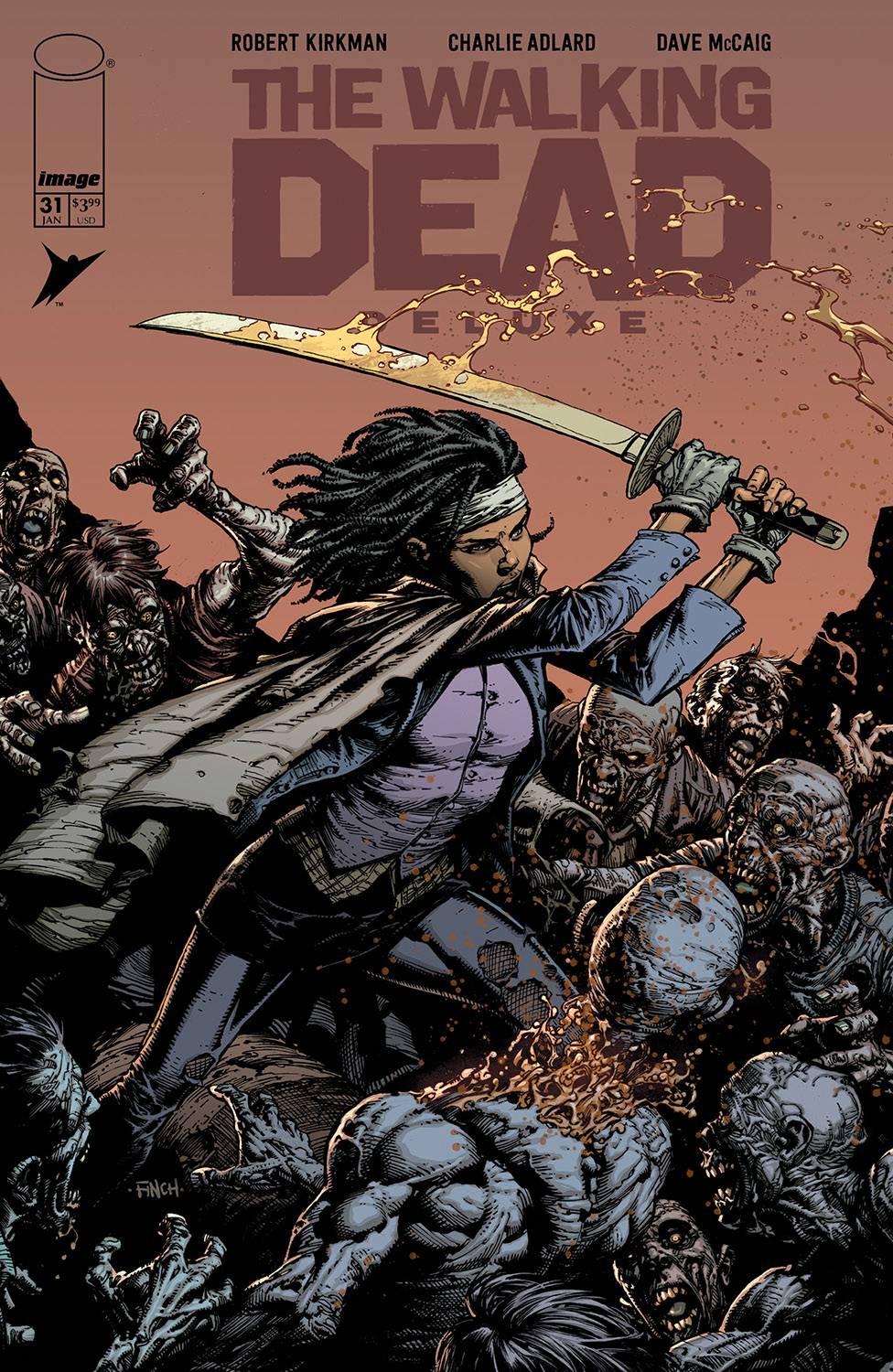 WALKING DEAD DLX #31 CVR A FINCH & MCCAIG (MR)