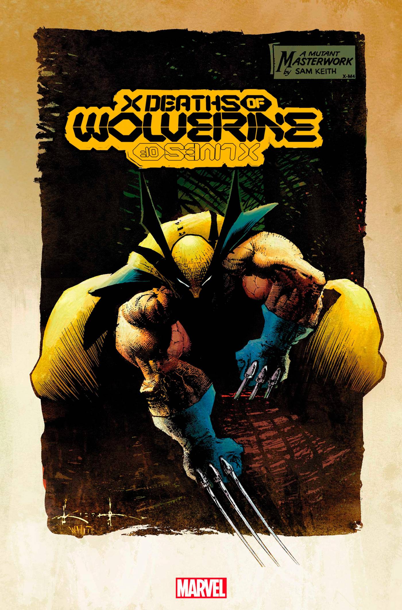 X DEATHS OF WOLVERINE #1 KIETH HIDDEN GEM VAR