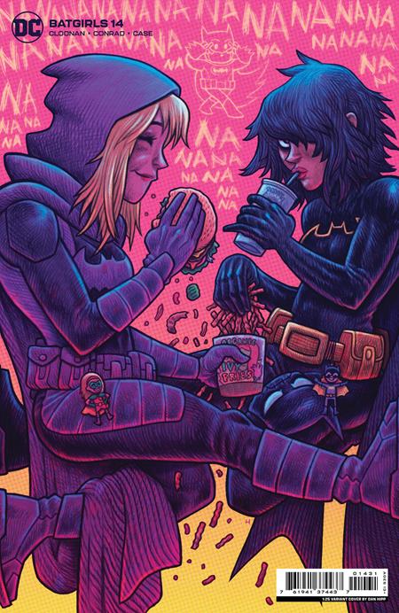 BATGIRLS #14 CVR C 1:25 DAN HIPP CARD STOCK VAR